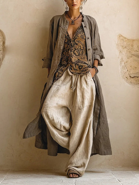 Ludovica | Completo Tre Pezzi Boho